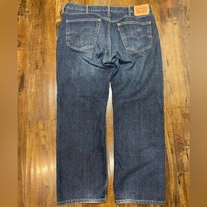 Levi's 559 Relaxed Straight Leg Blue Jeans.